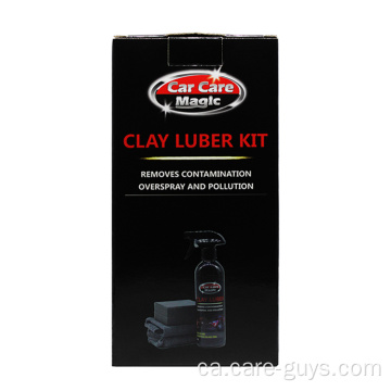 Kit de neteja de cotxes de cotxes Clay Luber Care Kit